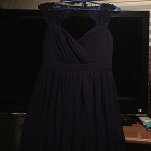 Navy Bridesmaid Dress